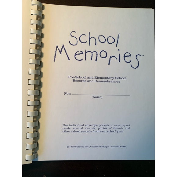 vintage 1979 current school memories memory book - Picture 5 of 15